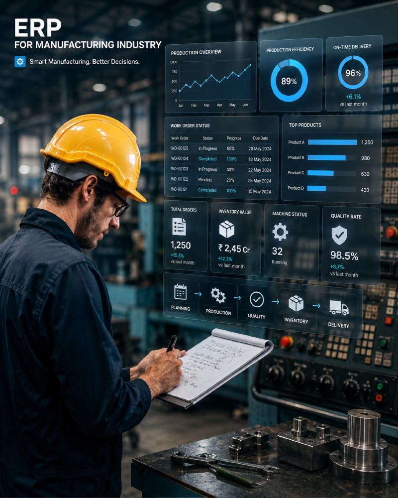 ERP for Manufacturing Companies in Pune